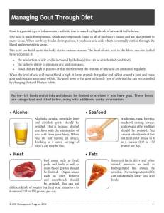 Gout&Diet